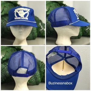 Vtg Maui Hang Loose Trucker Hat Hawaii